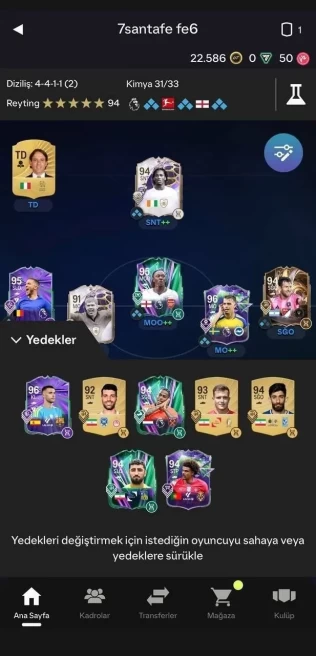 2172 - PSN - Unlimited - Marcelo - Gabriel - Messi - Eze - Dorogba - Damferiz - Scolz - Stonez 