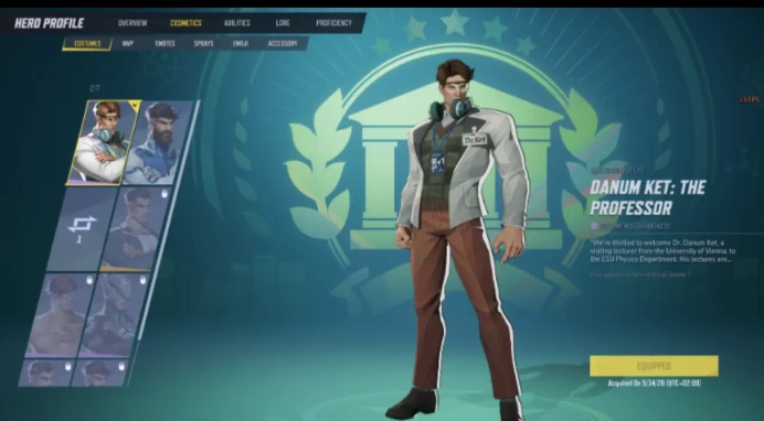Steam Level 15 Danum Ket: The Professor Mister Fantastic