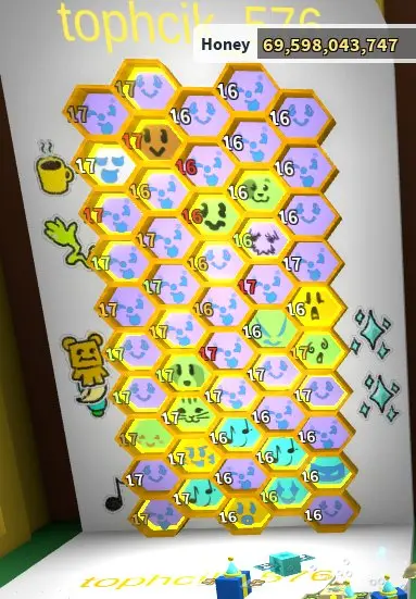ROBLOX4214 //13 16-17 LVL BLUE HIVE | 50 BEES | DIAMOND MASK + PETAL SET | GUMMY BOOTS