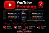 1 MONTH PREMIUM YO*TUBE ACCOUNT - ADS FREE PRIVATE - FULL ACCESS - INSTANT DELIVERY