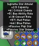 ROBLOX4220 //2 20 LVL FULL GIFTED BLUE HIVE |50 BEES | TIDE POPPER