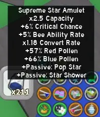 ROBLOX4220 //2 20 LVL FULL GIFTED BLUE HIVE |50 BEES | TIDE POPPER