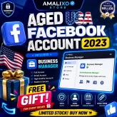 Old facebook account 2023 (USA) | 1-2 BM | Manual FARM | profile completed (avatar + FP + posts) | Website run | Pro mode enabled | Marketplace