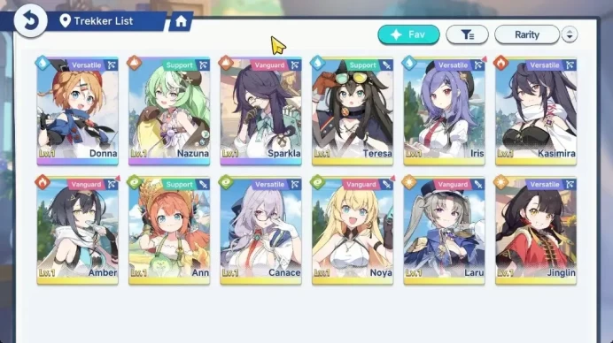 GLOBAL|Fresh Starter Lv 1|3 SSR 2 Limit (Donna,Sparkla),Nazuna|10 Sprout Ticket,2k Gold Disk|Yostar|Take Mail|Check SS|SSR1055