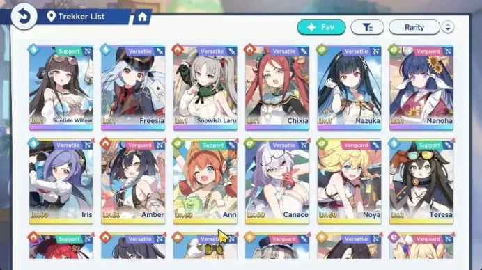 GLOBAL Lv27|6 SSR 3 Limit (NazukaT1+Disc,SuntideWillow,SnowishLaruT1),NanohaT1,Freesia,Chixia|7SSR Disc|13Ceru Tkt|Yostar|SSR952