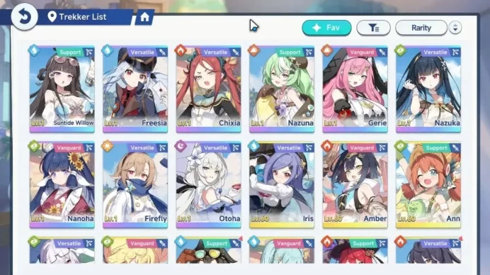 GLOBAL Lv27|9 SSR 4 Limit (Suntide Willow,Firefly,NazukaT2,Otoha),ChixiaT1,NazunaT1+Disc,Etc|7 SSR Disc|22Ceru Tkt|Yostar|SSR951