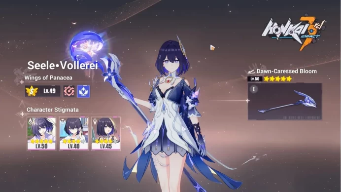 SEA |Lvl 49|FullSet Seele Wings of Panacea|Kiana Hotv1/4,pardofelis,Etc|1 AOp+1 ELFs|1 Weap Selector|Take Mail|Check SS|HI932