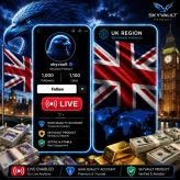 UK | 1.000+ Real followers+ Real engagement( Likes+views) Creator rewards program | Live Mobile+Gaming+Live Rewards |Beta Monetized Country | 