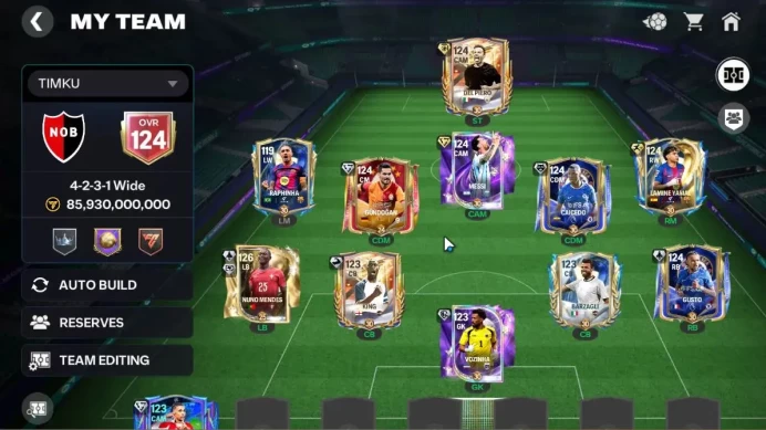 Total Value 85,9B/124 Ovr|14 Max EVO[Messi,Mendes,Del Piero,Gusto,Etc]|TOTS[Lamine,Raphinha,Mauro]|15k Gem|log EA|TA1352