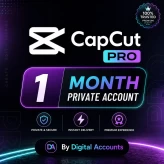 CapCut Pro 1-Month Account - Private Account