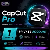 CapCut Pro 1-Month Account - Private Account