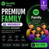 Sp Premium Family-Member for 1 month Account- 1 Month