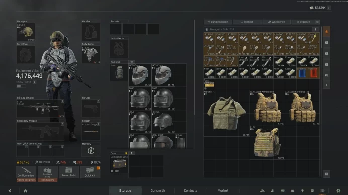 [236M Stored Value] [136 Reds] [Suit + Glove skin] [79 Gun Skins] 100% Secure Full Access Arena Breakout Infinite Account
