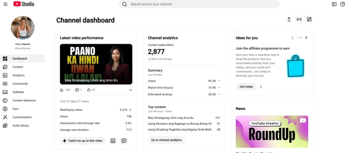 1k Subscribers Organic Monetized Channel | Best for Any Niche