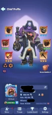 2 - FC 9 | Power 492M | 37 Hero | VIP 10 | 18 Skin | 2 Helios | 837k Gems | INSTANT DELIVERY!