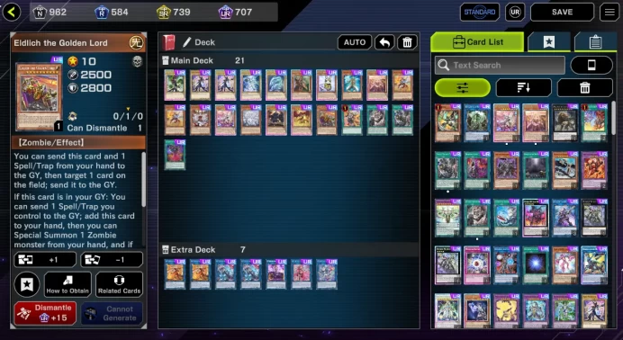 eldlich glossy ip glossy sky striker 2 fallen albaz OBELISK SLIFER Art Alt 1st 2nd 3rd 4th Anniversary 241sr114ur Dismantle 7k gems 707ur dust