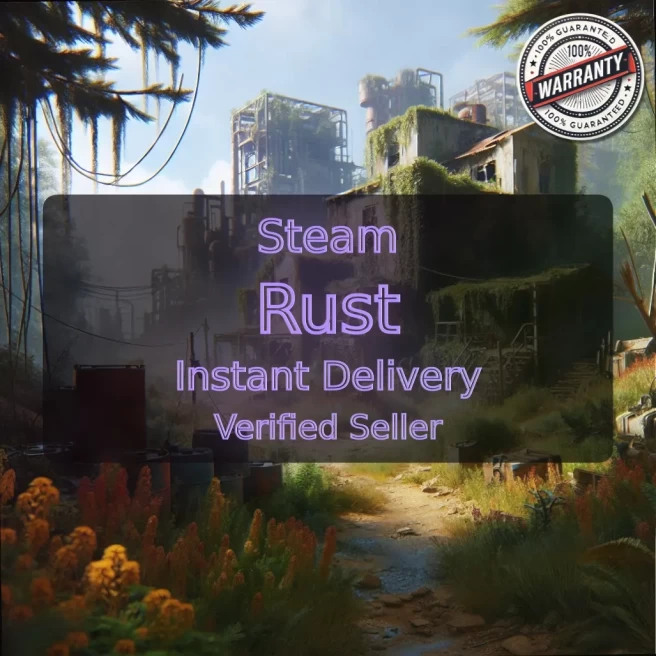 [ Steam ] [ Character FEMALE + Fresh RUST ( 0 hours ) + Region Free + Original Email + Full Access Steam + Fresh Accounts + INSTANT #LOT-142169