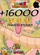 [PROMOTION LIMITED]  16 000K-17 000K DS  Dragon Ball Z Dokkan Battle GLOBAL [IOS] INSTANT DELIVERY 