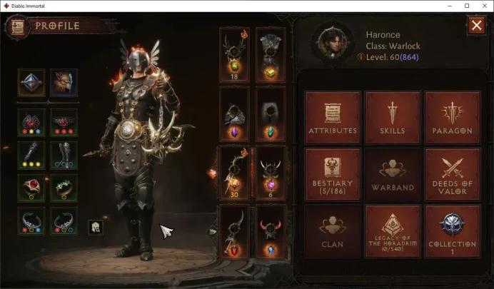 NA-High Heavens | 60 (864) Warlock-Slayer | CR 40664 | Reso 270 | Inferno II | VAROG Lv 30 |CS-On| TakeMail DI064B