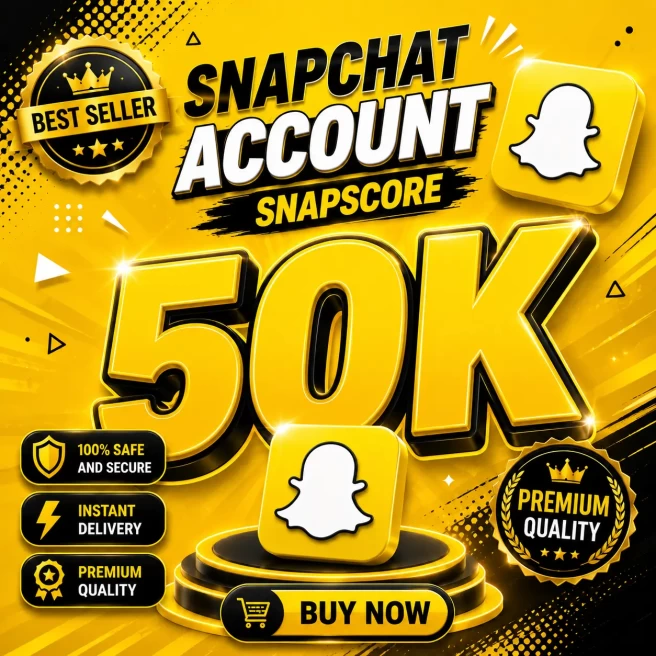 Account SnapChat With Over 50.000 Snapscore |Full Data Change |No Ban | No Restrictions