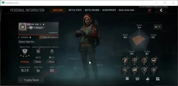 MOBILE|Lvl 30|SV 19.3M|CV 16.2M|OF AKM,Forest MP5,Abomi.Vector9,Speed SQB M110 Etc|CN ON|Log Infinite|Takemail|Check SS(AB3683)