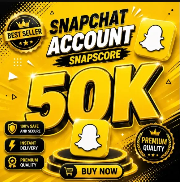 Account SnapChat With Over 50.000 Snapscore |Full Data Change |No Ban | No Restrictions