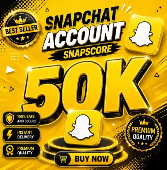 Account SnapChat With Over 50.000 Snapscore |Full Data Change |No Ban | No Restrictions