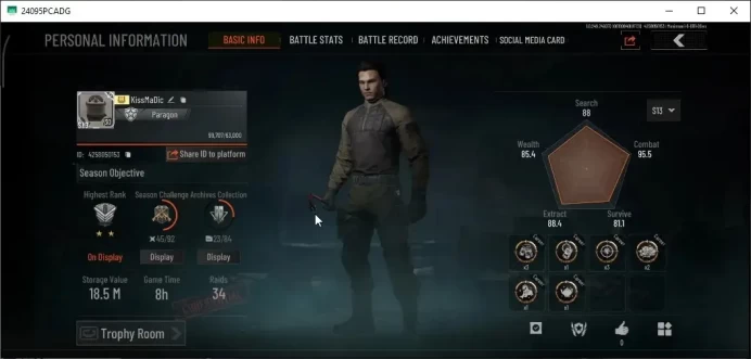 MOBILE|Lvl 30|SV 18.5M|CV 16M|OF AKM,CA FAMAS,CA T951,Forest MP5,Abomi.Vector9,SQB M110|CN ON|Log Infinite|Check SS|(AB3684)