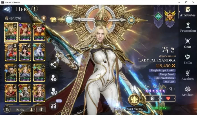 GlobaL 60x|Lv 100|15M PWR|19 Lord([IgridA5,TorodorA2]+Skin,Jzebele,Etc)|105 Legend(Lady AlexA3,CainanA2+Skin)Ready Gacha|WOR1314