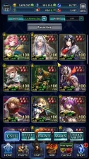 GLOBAL|Rank 22|101k Crystals|Top Tier Unit (PGT Famille,G Lilaha,Shinobi Hime Lilebette,Zekus Forgate)|1 UR & 10 SSR Ark|LC1534