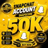 Account SnapChat With Over 50.000 Snapscore |Full Data Change |No Ban | No Restrictions