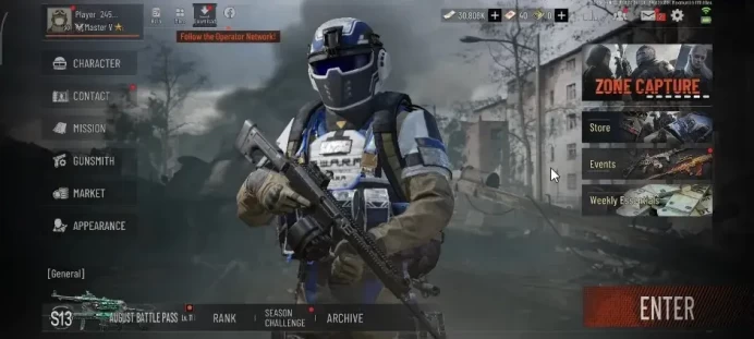MOBILE|Lvl 30|SV 35M|CV 30,8M|Limited FJ AN 94|VS M4A1,TTM Groza,SS Scar L, Etc|CN ON|Infinite|Check SS|(AB3688)