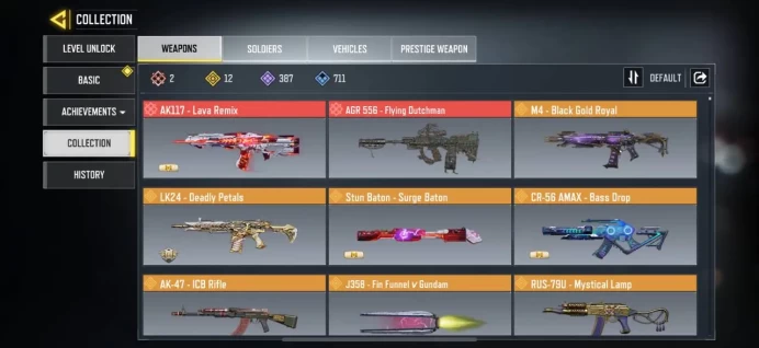 Level 400/2 mythic gun/12 Legendary/387 epic gun/137 epick soldier/Uid=7250246188959203329/Lifetime warranty(A2)