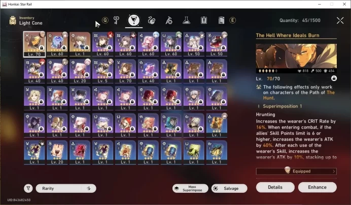 Asia|TL 61|6 Limited| (Archer)+Sign Rin Tohsaka,Cerydra,Argenti,Yunli,huohuo +1 STD Char|Female MC|Take Mail|Check SS|HSR8356