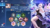 Global|Lv.344|666M|Camp 68-20|Vip 10|Hero 243|9 Nexus|60 Awaken|5 UR|6 Epic & 41 Elite Skin|More Detail Check SS MLA108B