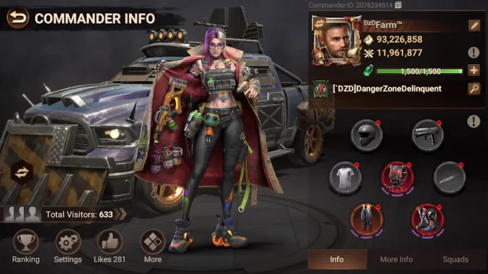 DDS51: All Platform - Account 93M - Vip 9 - 9 Heroes Max Level 60 - BC21 - Full T5 - 8k Gems