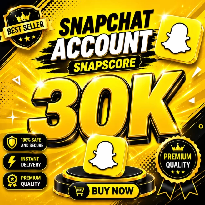 Account SnapChat With Over 30.000 Snapscore |Full Data Change |No Ban | No Restrictions