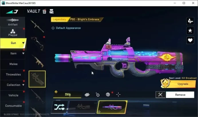 ASIA|1 ETERNAL: Galil Blight's Embrace|1 OPM Vehicle|2 LEGENDARY Guns|LogNetEase(BS705Z)