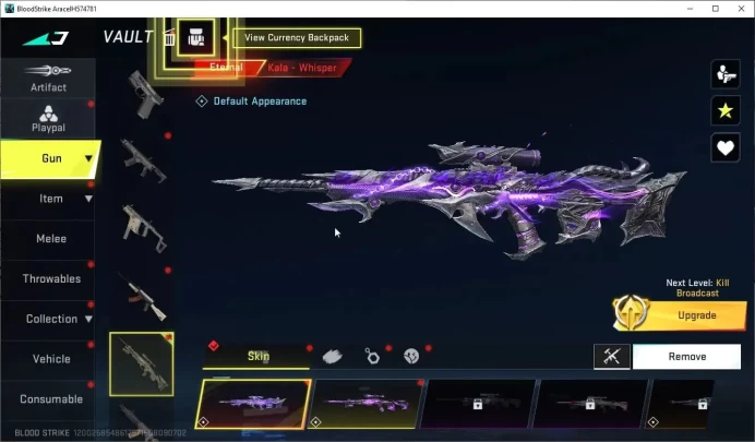 ASIA|1 ETERNAL: Kala-Whisper|1 OPM Parachute|1 ULTRA: Loot Crate Flourishing|3 LEGENDARY Guns|Check SS|LogNetEase(BS704Z)
