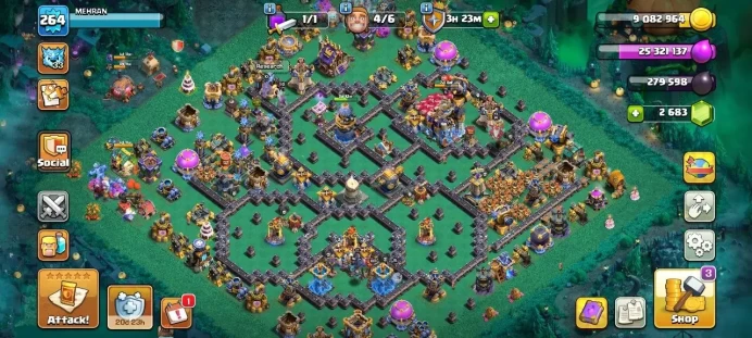 { TH 18 Full Max }{ 16 Equipment Epic - 5 Lv 27 }{ Wall Full Max }{ Hero Max }{ 302 League Medal }{ Defense Max }{ 23 Hero Skin }{ Guaranteed Se