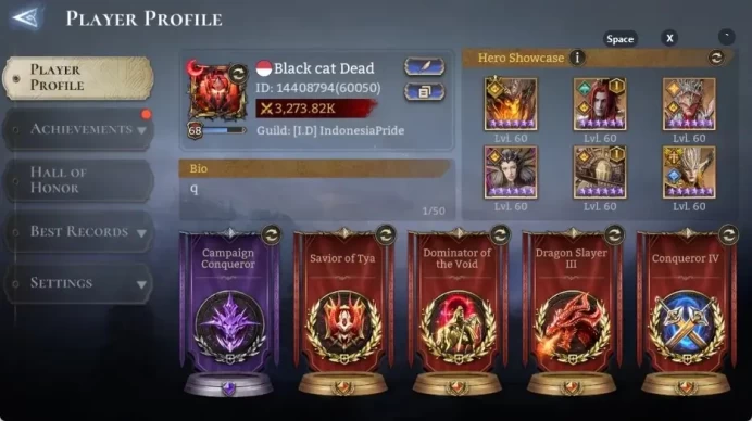 Global | Power 3.27M|3 Lord:Torodor,Ghan,Morrigan|17 Legend:VolkaA3,SetramA1,Aurelius GaleA1|Nightmare II| WOR026B
