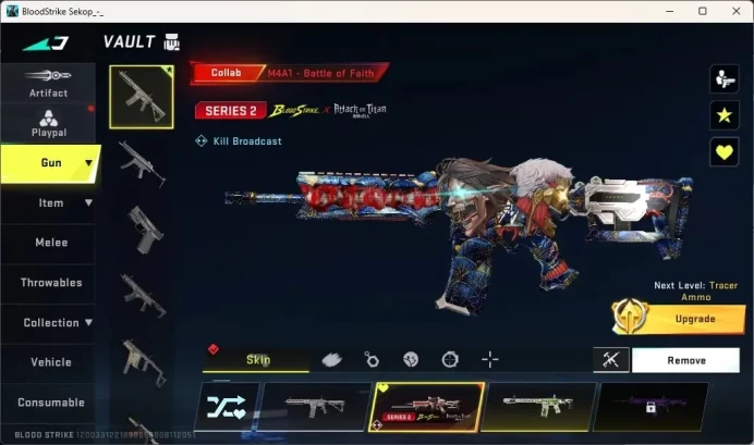 ASIA | 2 Ultra Melee: The Iron-, Lightblade|1 AOT Gun|1 OPM Gun|1 Striker TR|2 AOT Striker|4 Ultra Guns|Check SS BS2753B