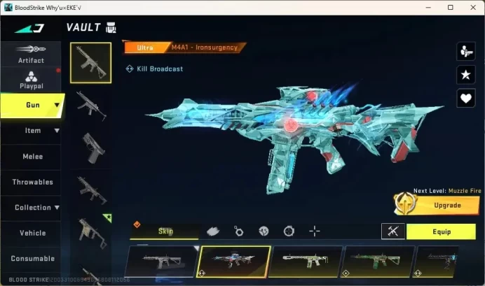 ASIA | 1 Ultra Melee: The iron that strikes happy couples|3 Collab Guns|7 Ultra Guns|9 Ultra Striker|Check SS BS2754B