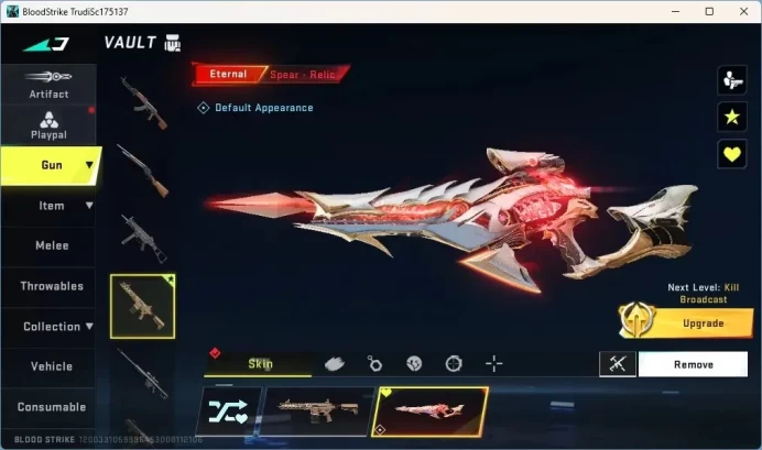 ASIA | Eternal Gun: Spear-Relic Lv.1 | 1 Epic Name-Changing Card |Check SS BS2757B