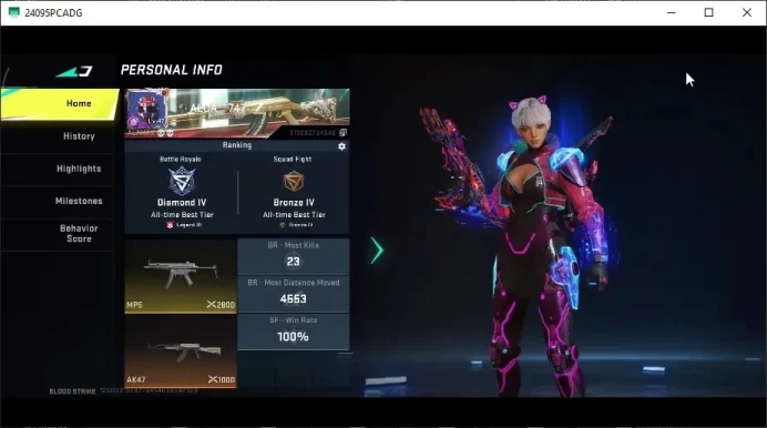 ASIA|Eternal Alondra & Uzi|7 Ultra (Emma,Jet,Ran,Vector,AK47,URB,AR97)|2 Collab (Kraken,ORV) |Log Netease|Check SS|(BLS5656)