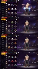 2217 - iOS Android - Server MENA - Level 59 - 151 Set - Car skin - Old set - Booyah pass