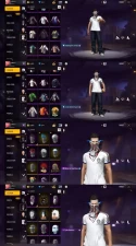 2218 - iOS Android - Server MENA - Level 54 - 59 Set - 3 Upgrade Gun - Car skin - Old set - Booyah pass