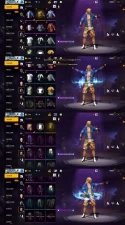 2220 - iOS Android - Server MENA - Level 33 - 15 Set - 2 Upgrade Gun- Car skin - Old set