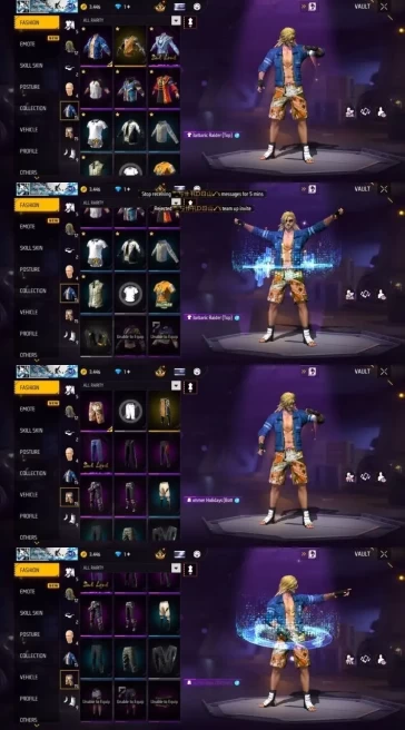 2220 - iOS Android - Server MENA - Level 33 - 15 Set - 2 Upgrade Gun- Car skin - Old set