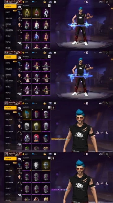 2221 - iOS Android - Server MENA - Level 52 - 69 Set - Car skin - Old set